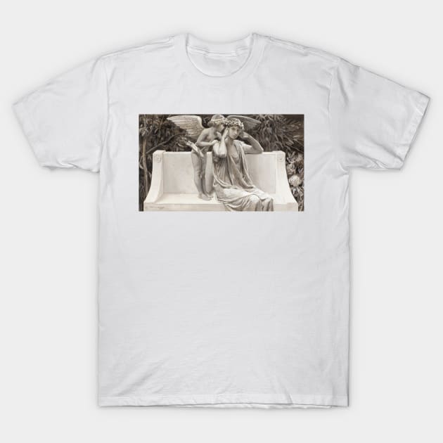 Pale Grew Her Immortality, For Woe of All These Lovers by Will Hicock Low T-Shirt by Classic Art Stall